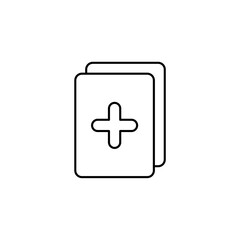 Obraz premium Icon a duplicate, isolated against a clean background.