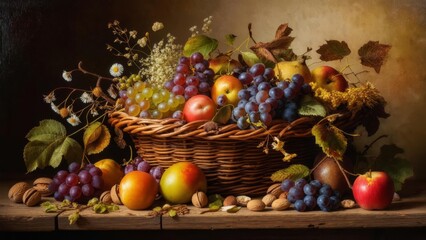 Basket of fruits