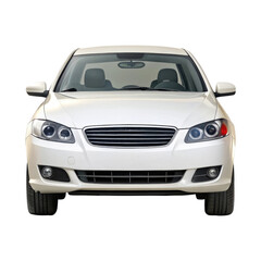 car isolated on transparent white background, clipping path