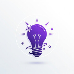 creative light bulb idea