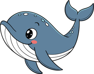 Playful,Cute Sea Animals ,Kids’ Ocean,Cartoon Underwater World,Whimsical Sea Creatures Set-Cute Sea Life Vector Icons for Children