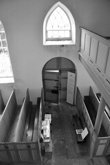 interior of St Stephen's Church, Fylingdales. North Yorkshire 