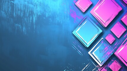 Abstract geometric background with vibrant colors (2)