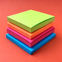 Vibrant Sticky Notes for Creative Brainstorming and Organized Task Management in Modern Business and Education Environments