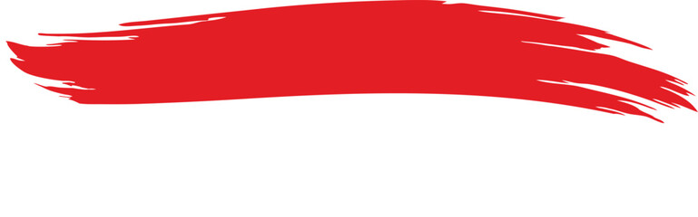 Indonesia Flag with Brush Strokes