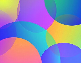 Obraz premium Vibrant Background, gradient of Textured circles and balls