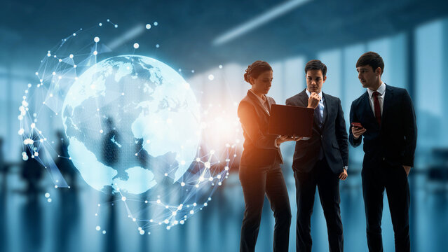 Multinational business people meeting in the office and global business concept