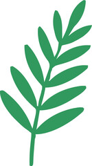 Fototapeta premium 모던 잎파리2