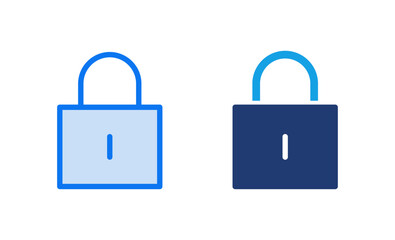 Lock icon vector illustration. Padlock sign and symbol. Encryption icon. Security symbol