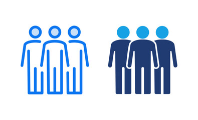 People icon vector illustration. person sign and symbol. User Icon vector