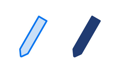 Pencil icon vector illustration. pen sign and symbol. edit icon vector