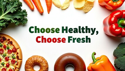 frame made of vegetables