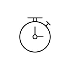 Stopwatch Icon for Time Tracking