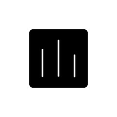 Chart Bar Icon for Data Visualization