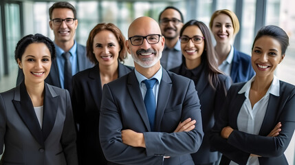 group of business people
