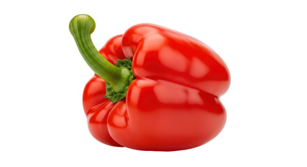 Isolated Red Bell Pepper