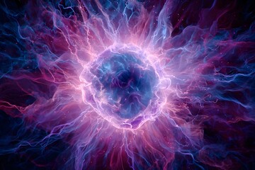 Abstract Nebula Explosion