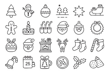 Christmas Icons Collection holiday festive