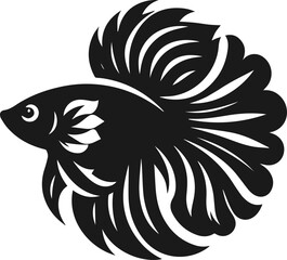 Obraz premium Betta fish vector illustration