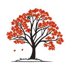 Colorfull Tree Icon Set