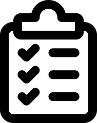 Report document icon with line and simple style