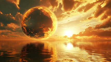 solar energy and the sun move closer to the world
