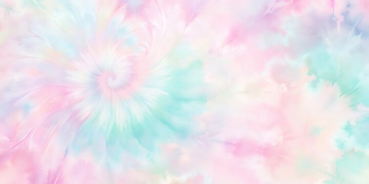 Soft pastel tie-dye background with gentle swirls of pale pink hues and subtle texture