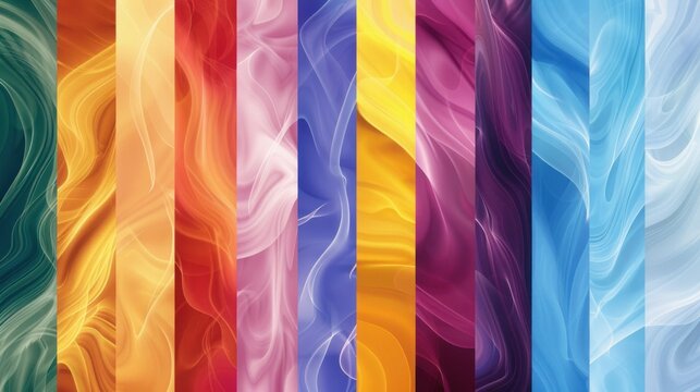Set of abstract backgrounds with different color schemes stock photo --ar 16:9 --raw --v 6 Job ID: 821831d7-c039-4846-8f27-d7744dd6ff32