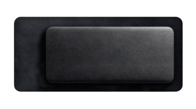 Minimal baby booties made of warm pink yarn with hand-stitched finish, isolated on transparent background