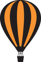 Hot Air Balloon Vector – Travel, Adventure, and Sky Flight Illustration
