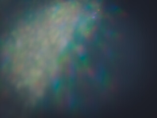 Reflection in the dark for abstract background