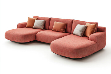 3D Sofa Planner Tool with Drag-and-Drop Modern Design Elements.