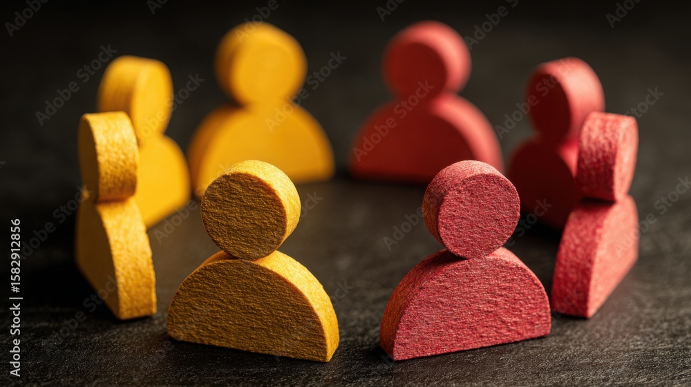 Poster a cohesive group of people engaged in a circle discussion representing effective feedback and commun
