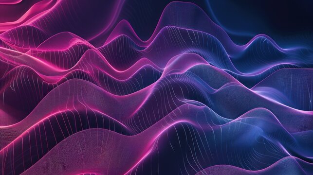 Abstract wave pattern with lines and gradients stock photo --ar 16:9 --raw --v 6 Job ID: b59395eb-789e-4666-99e4-6ab599661039