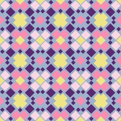 Vibrant Tribal Geometric Pattern