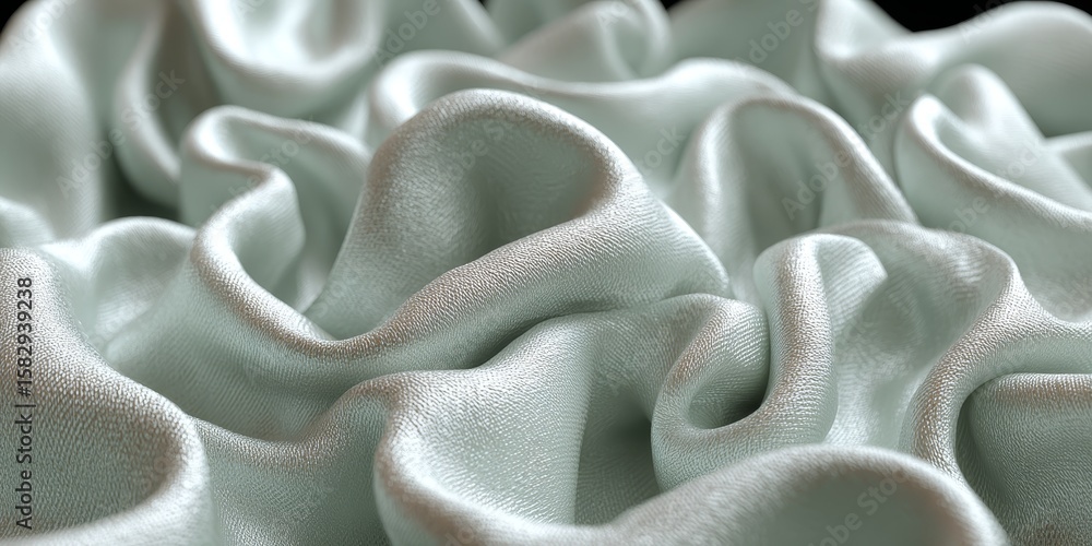 Poster elegant silky texture woven pattern design with soft gentle material and shiny fabric surface