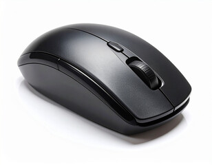 Modern Laptop Mouse: Ergonomic Wireless Peripheral, Computer Accessory & Digital Input Device, Isolated on White for Tech Product Display

