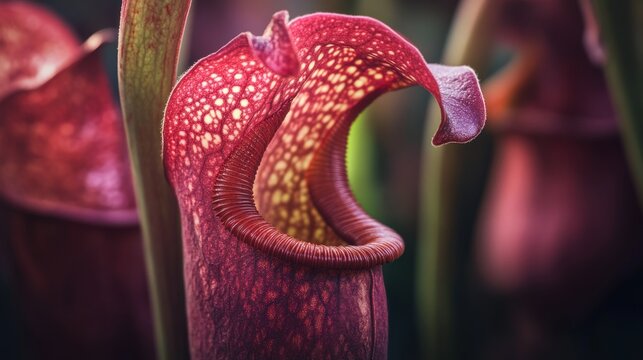 Close-up Pitcher Plant