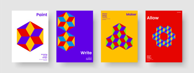 Geometric Flyer Layout. Isolated Business Presentation Design. Modern Background Template. Brochure. Book Cover. Banner. Poster. Report. Handbill. Brand Identity. Notebook. Pamphlet. Advertising