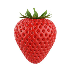 strawberry isolated on white background