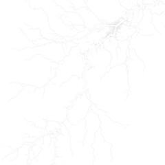 Obraz premium Electric Lightning Flash with light rays isolated on a transparent background