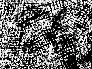 Abstract black and white texture with organic patterns and intricate details created by an artistic brushstroke technique