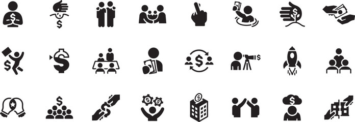 Delivery & Courier Icon Set – Truck, Shipping, Logistics, Delivery Package, Cargo Transport, Express Service, Parcel Icon