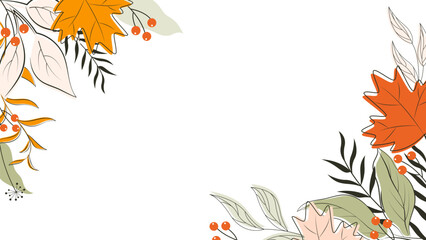 elegant autumn background