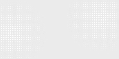 Dot white gray wave light technology texture background. halftone modern arts dotted