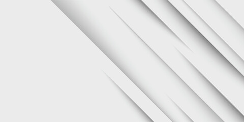 Abstract white background. Minimal geometric white light background modern arts