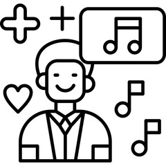 Thinking Icon Vector Element