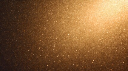 Abstract Gold Glitter Background with Sparkling Particles for Luxury and Celebration Designs