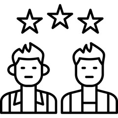 Mentorship Icon Vector Element