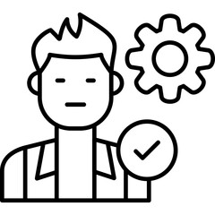 Mentorship Icon Vector Element